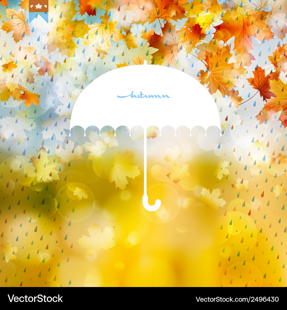 Abstract background with rain pattern eps 10 Vector Image