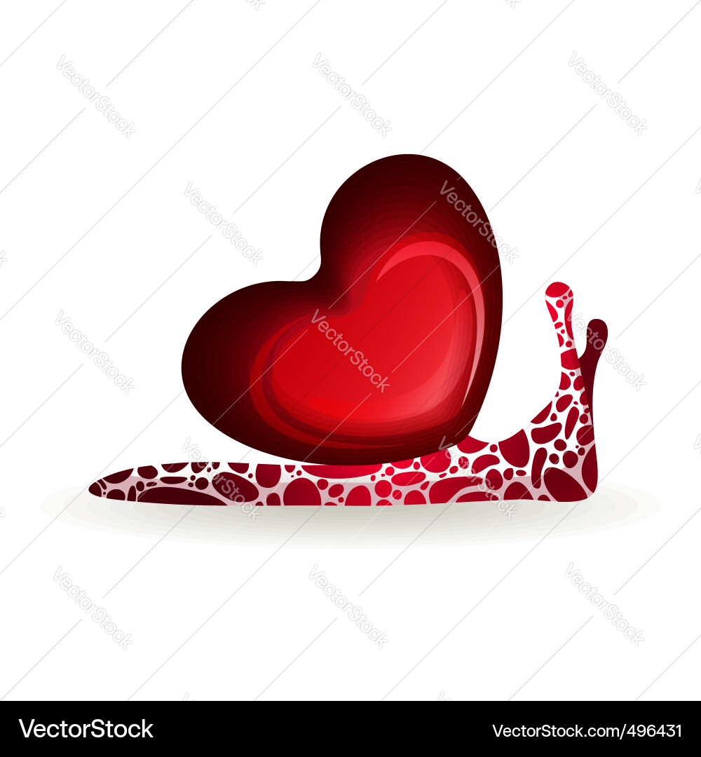 Abstract snail Vector Image