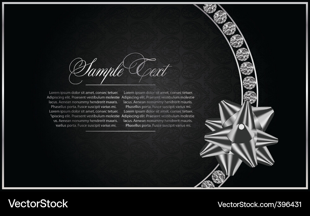 Sparkling Diamond Jewelry Background Vector Image