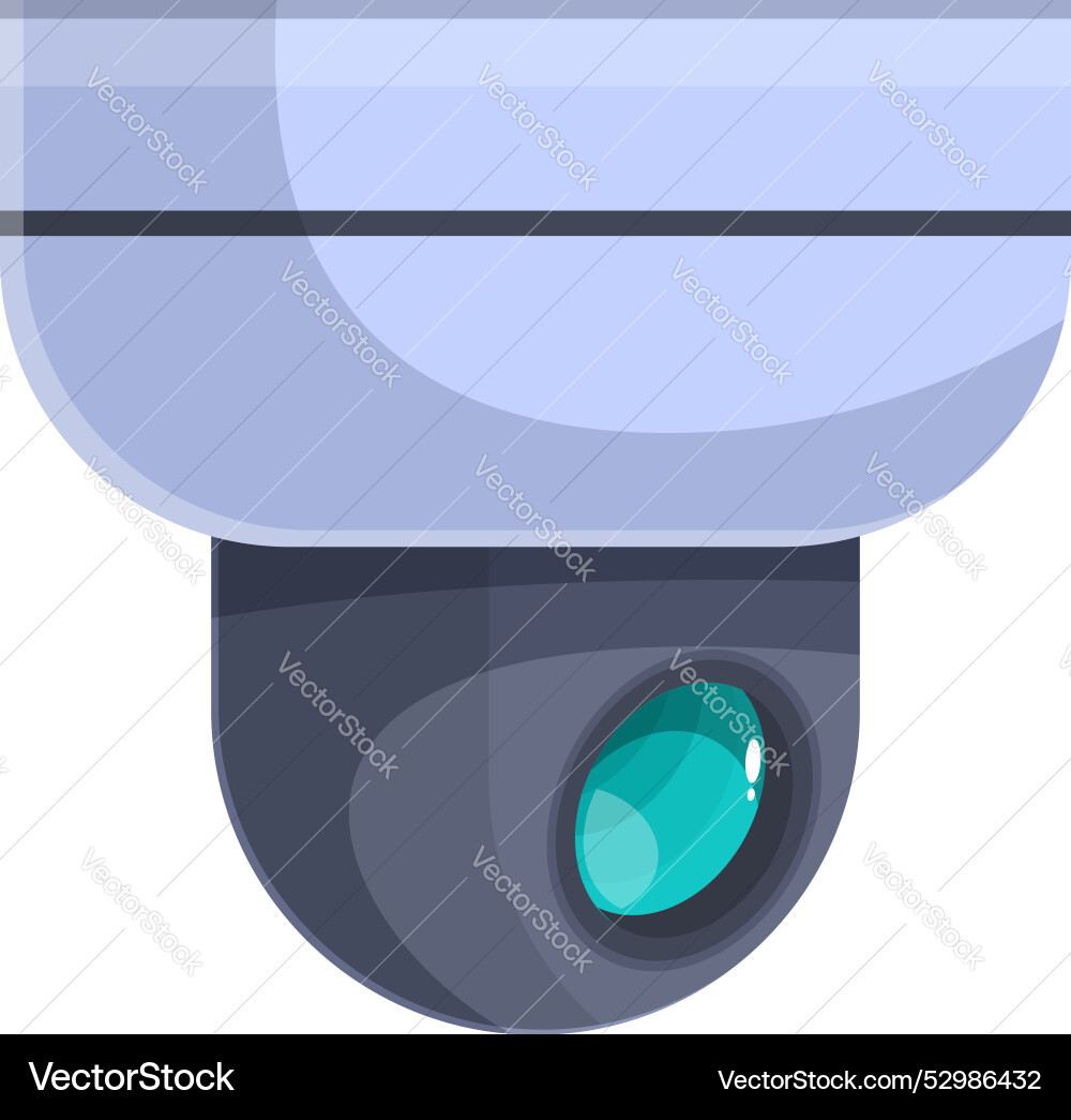 Modern security camera monitoring system recording Modern security camera monitoring system recording vector image