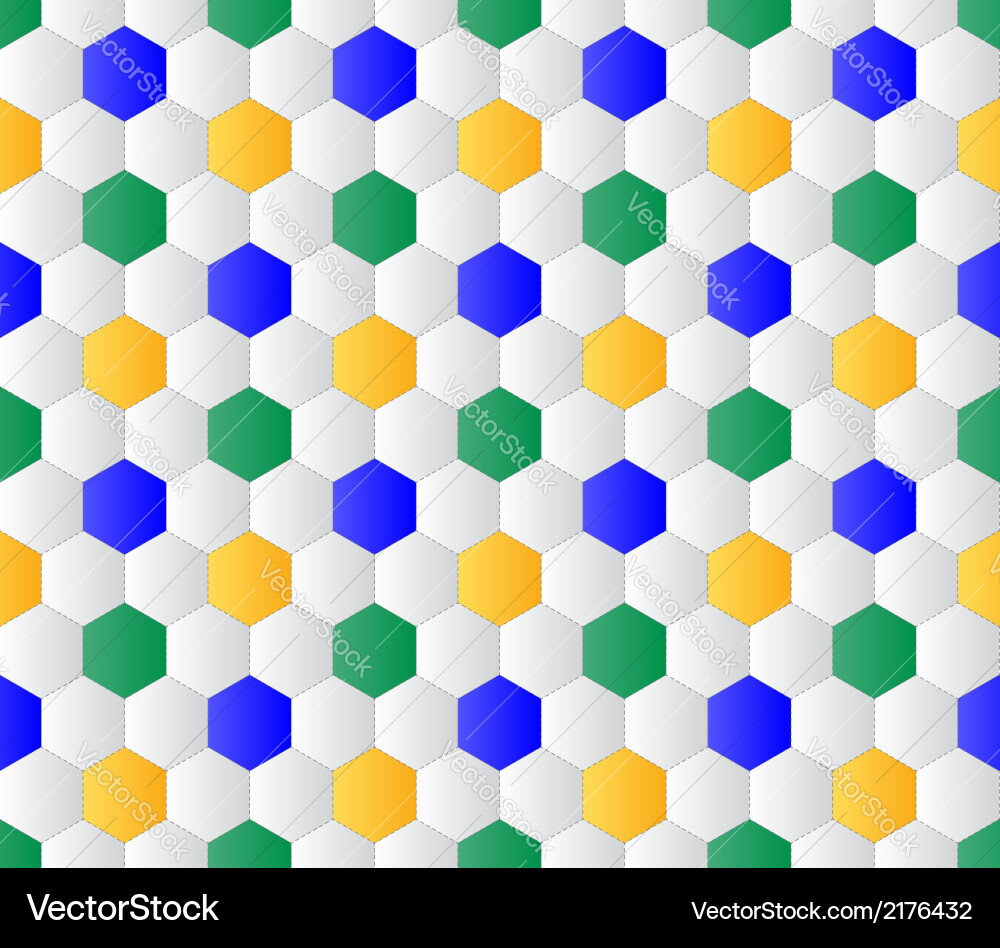 Soccer ball pattern Royalty Free Vector Image - VectorStock