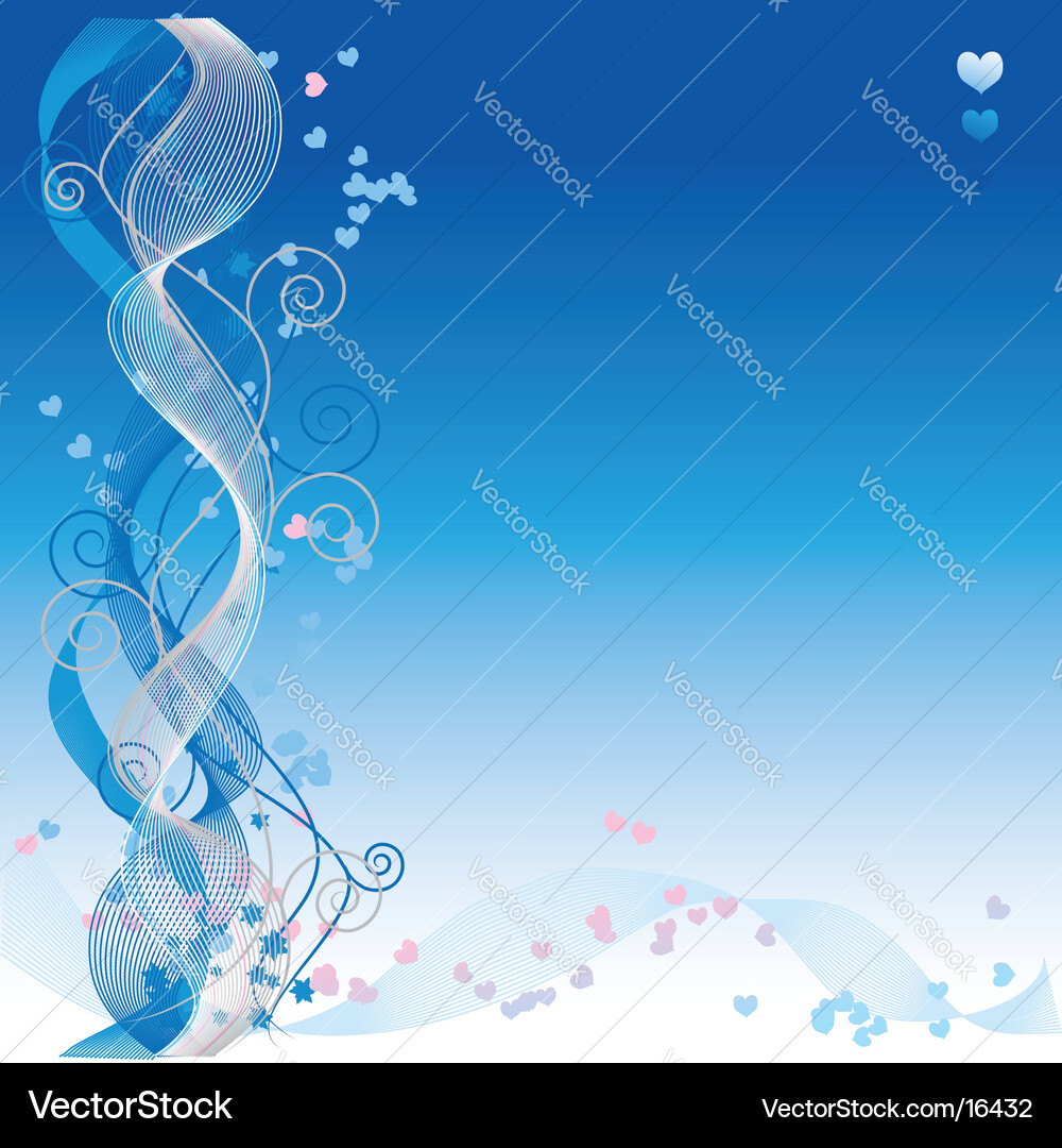 Swirling Retro Waves Vector Image