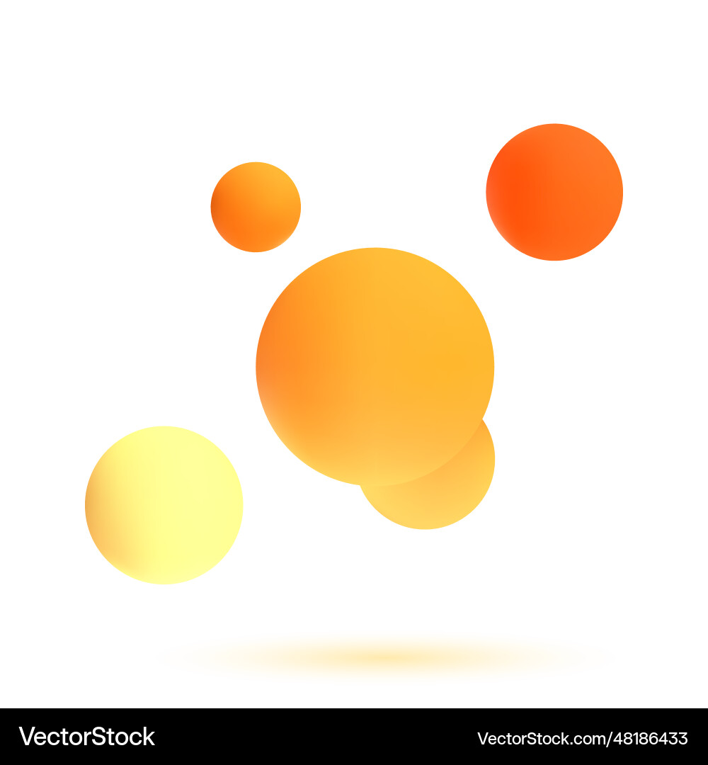 3d abstrakte blobs set 3d abstrakte blobs set vektorbild