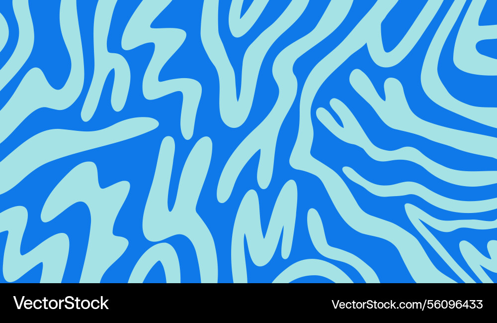 Retro abstract horizontal colorful waves Retro abstract horizontal colorful waves vector image