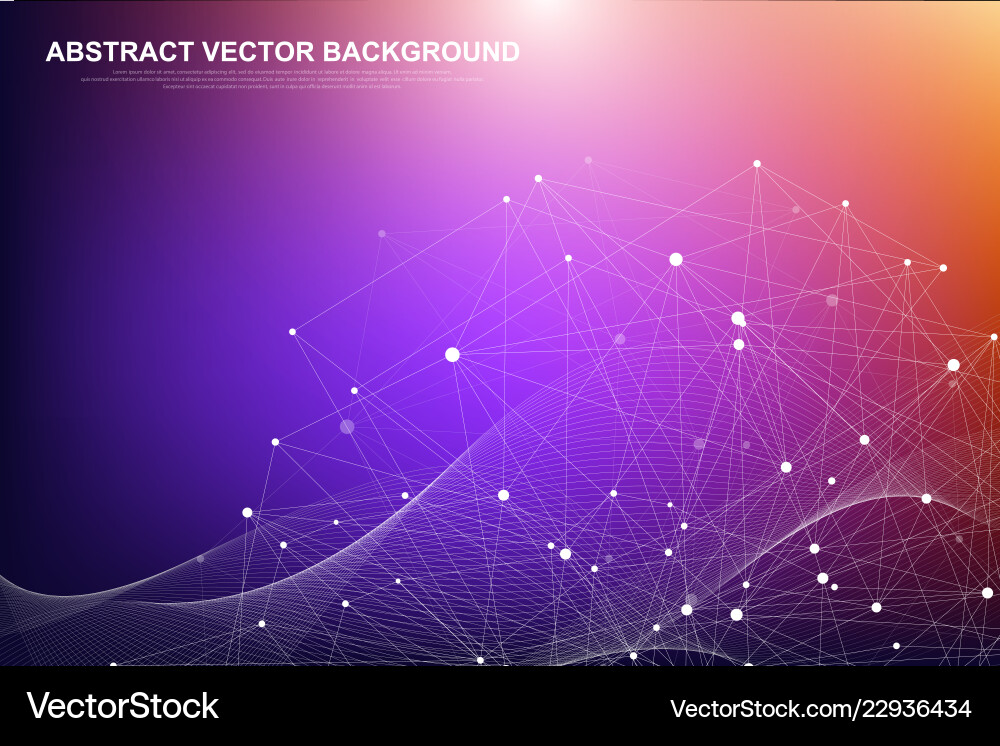 Abstract plexus background with connected lines Abstract plexus background with connected lines vector image
