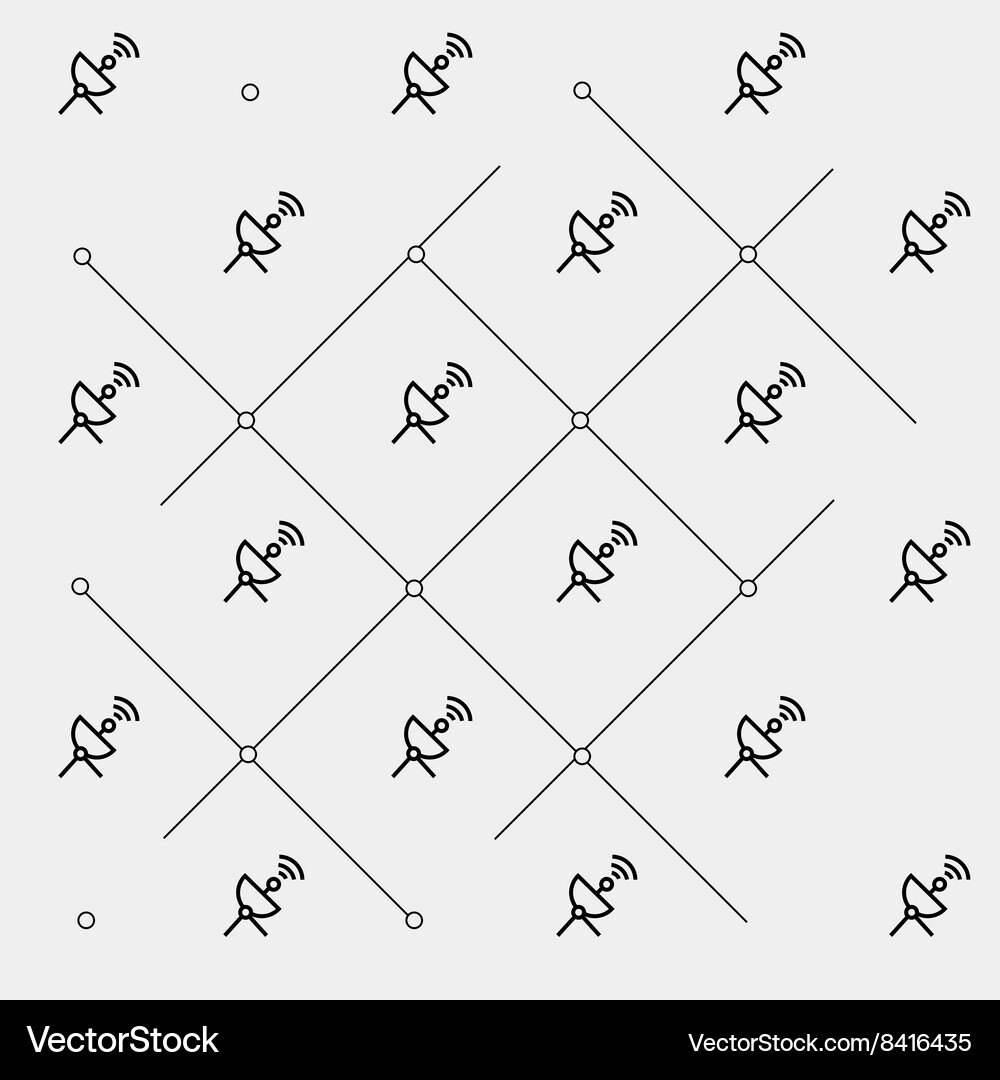 Geometrisch einfache minimale Muster Raum Objekte Vektorbild