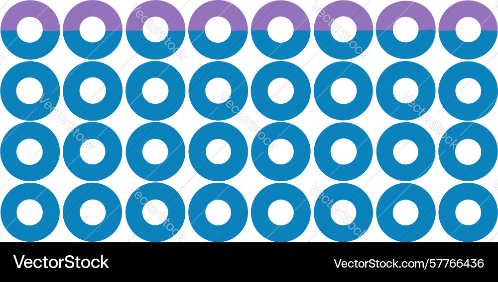Seamless gradient dot array pattern abstract vector image