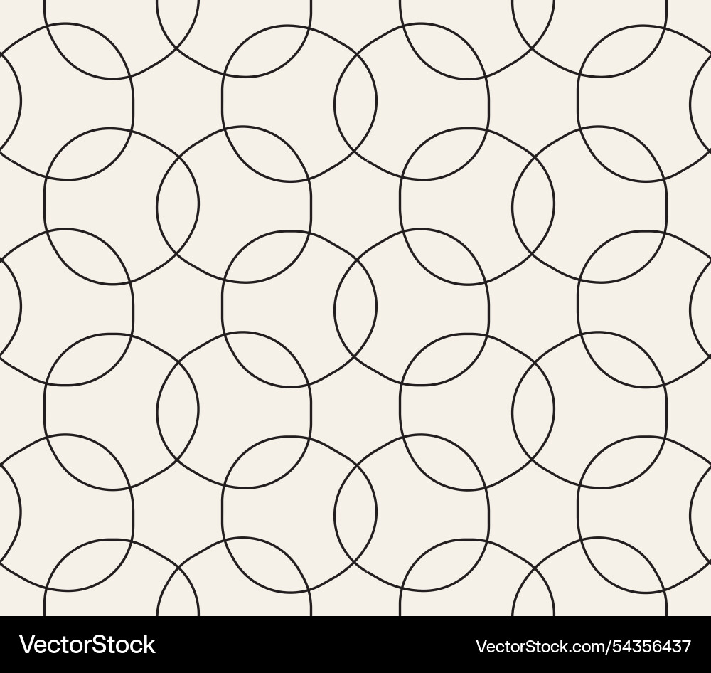 Seamless pattern repeating geometric elements vector image