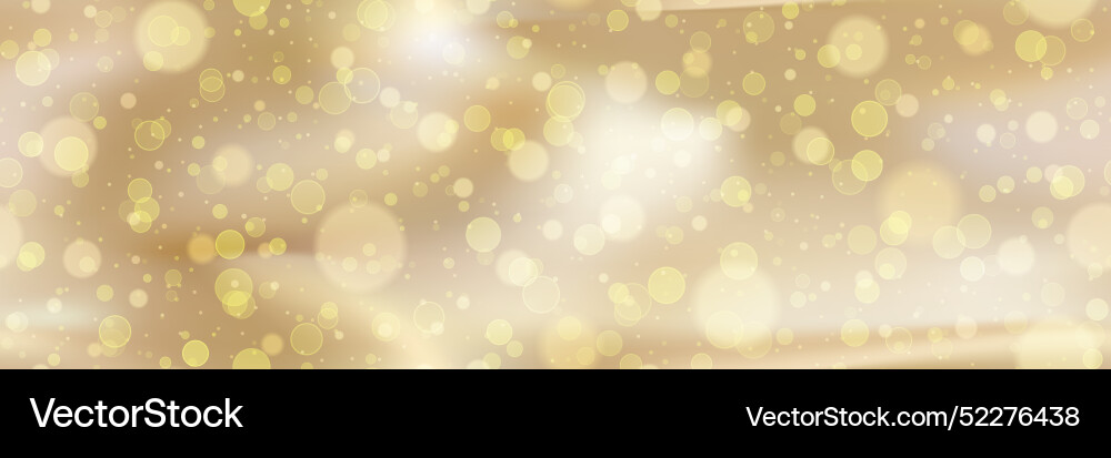 Ancient gold seamless pattern with effect bokeh Ancient gold seamless pattern with effect bokeh vector image