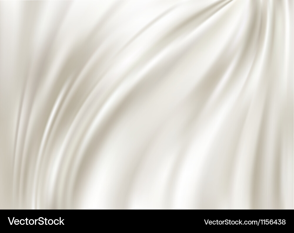 White silk background Royalty Free Vector Image