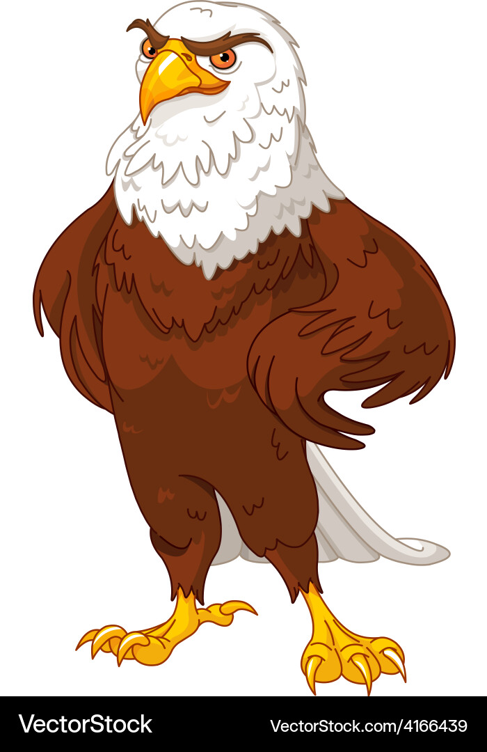 American Bald Eagle Royalty Free Vector Image - VectorStock