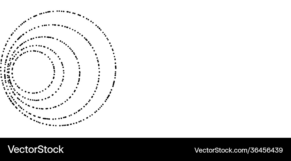 Dot and line consisting abstract graphics Dot and line consisting abstract graphics Vector Image