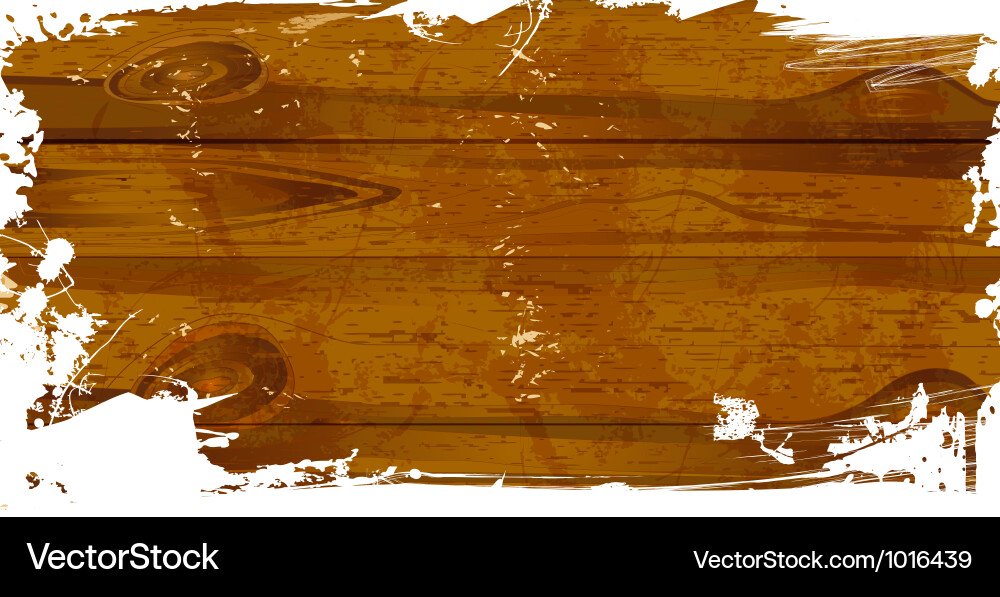 Rustic Wood Grunge Background Royalty Free Vector Image