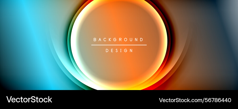 Abstract background features concentric circles Abstract background features concentric circles vector image