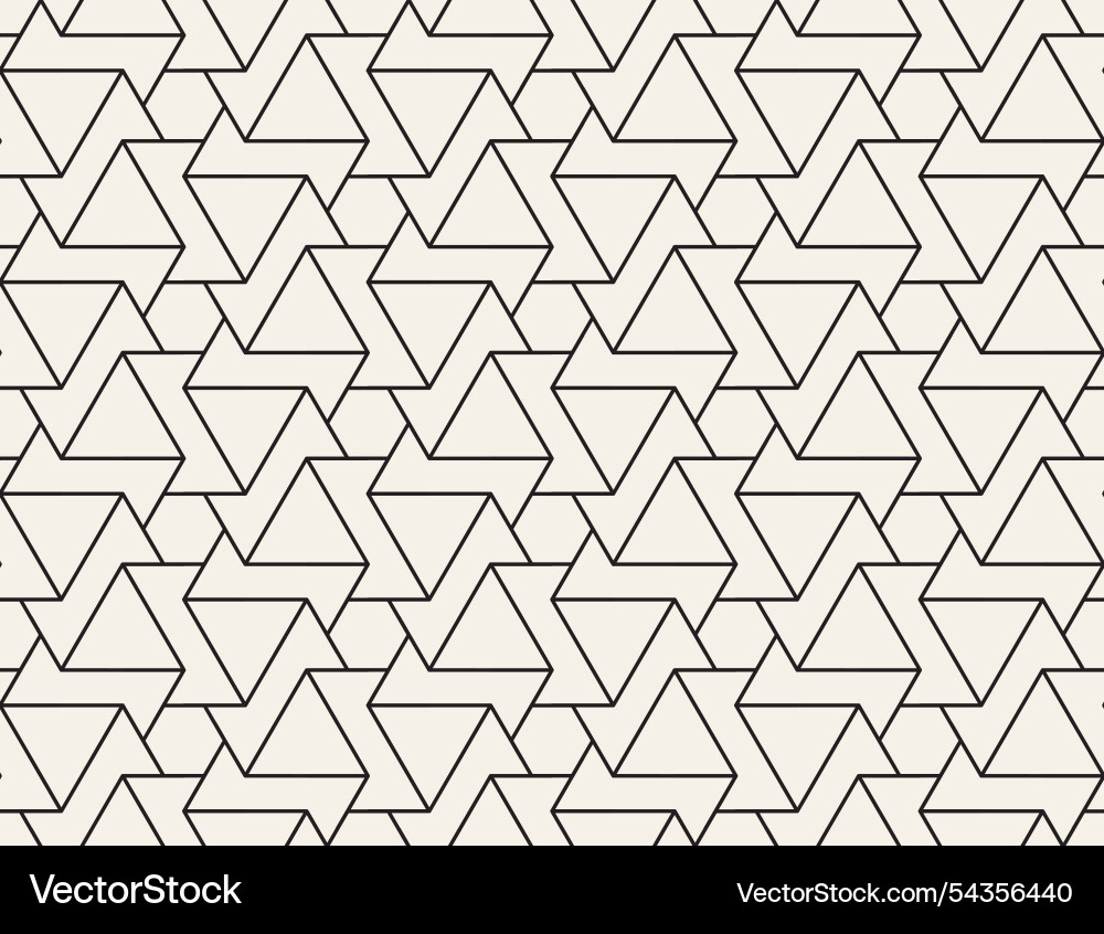 Seamless pattern repeating geometric elements Vector Image