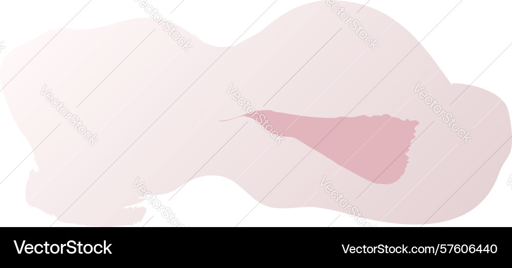 Subtle abstract organic blob shape with gentle vector image