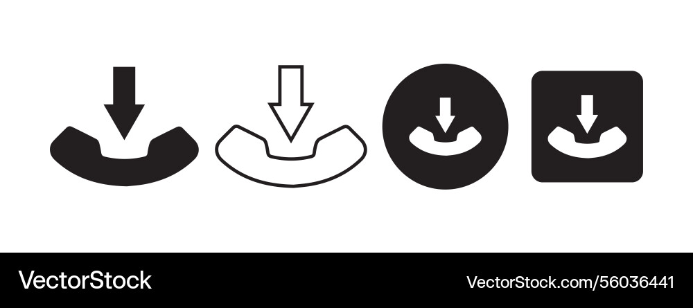 Call icon set Royalty Free Vector Image - VectorStock
