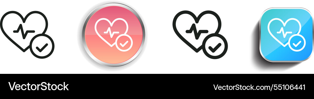 Improve icon thin linear regular and button style Improve icon thin linear regular and button style vector image