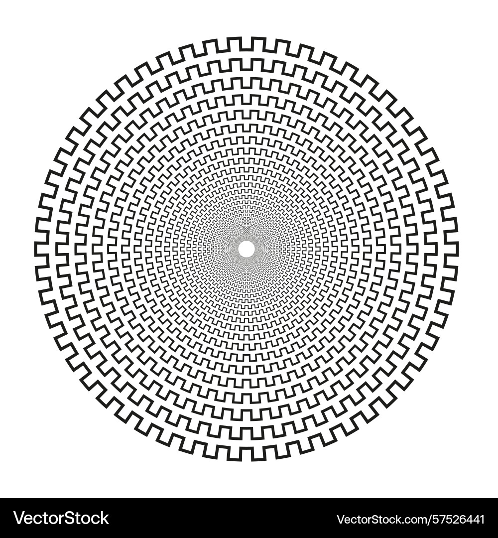 Mandala disk icon intricate lace pattern circular vector image