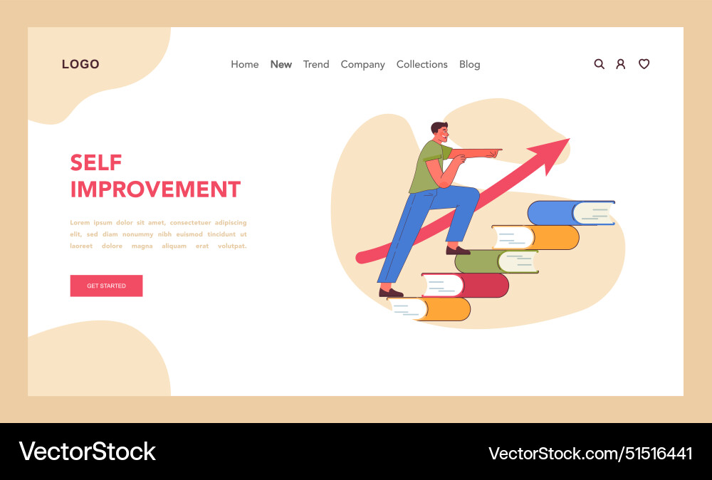Self-improvement in neuro-linguistic programming Self-improvement in neuro-linguistic programming vector image