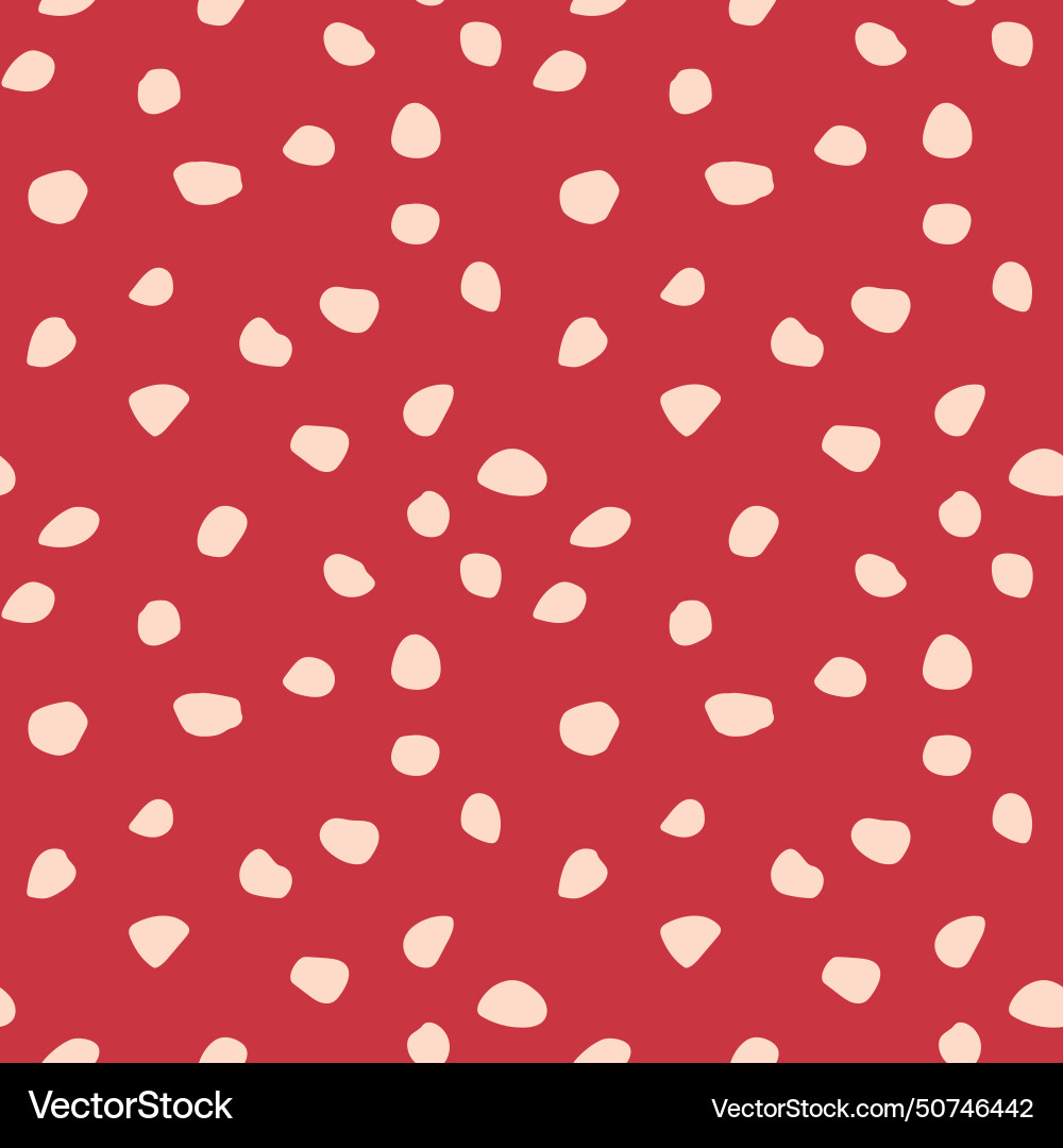 Fly agaric mushroom texture pattern red background Fly agaric mushroom texture pattern red background Vector Image