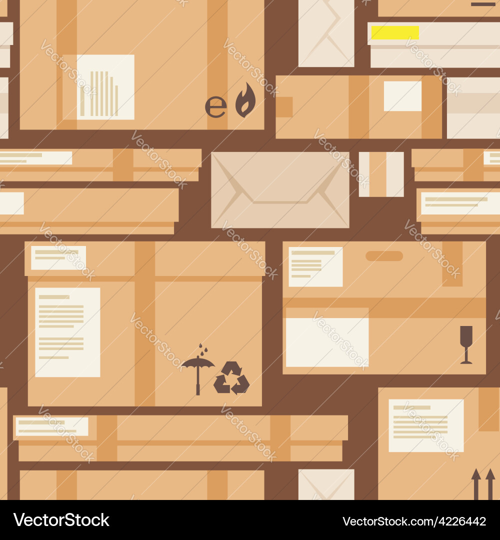 Packagingpattern Vector Package pattern Royalty Free Vector Image - VectorStock