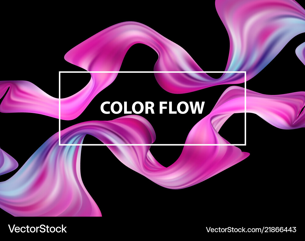 Abstract colorful background color flow Abstract colorful background color flow vector image