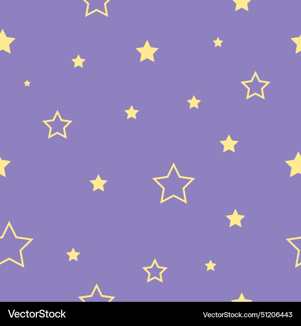 Stars seamless pattern endless texture background Stars seamless pattern endless texture background vector image