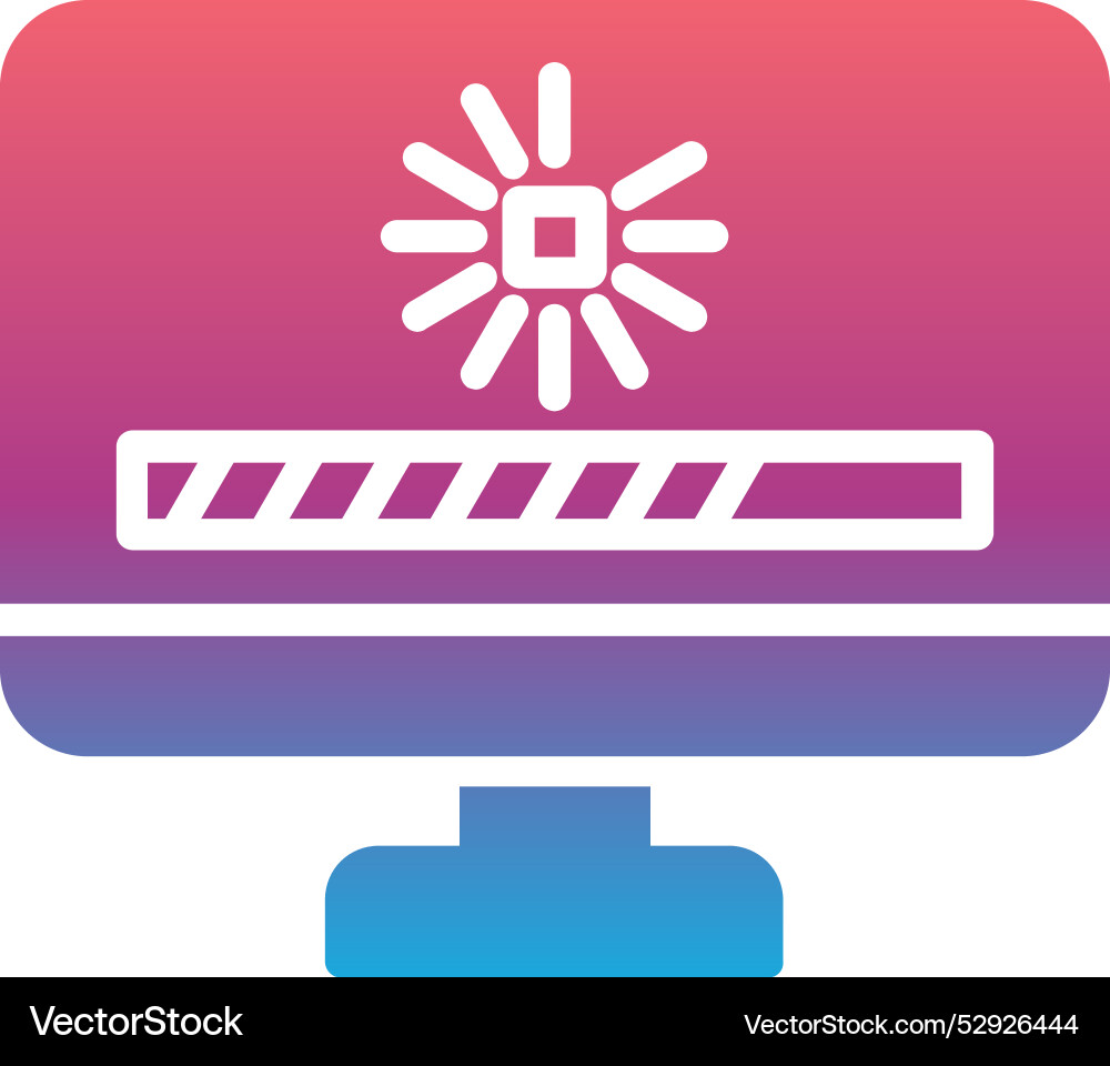 Loading icon design Vector Image