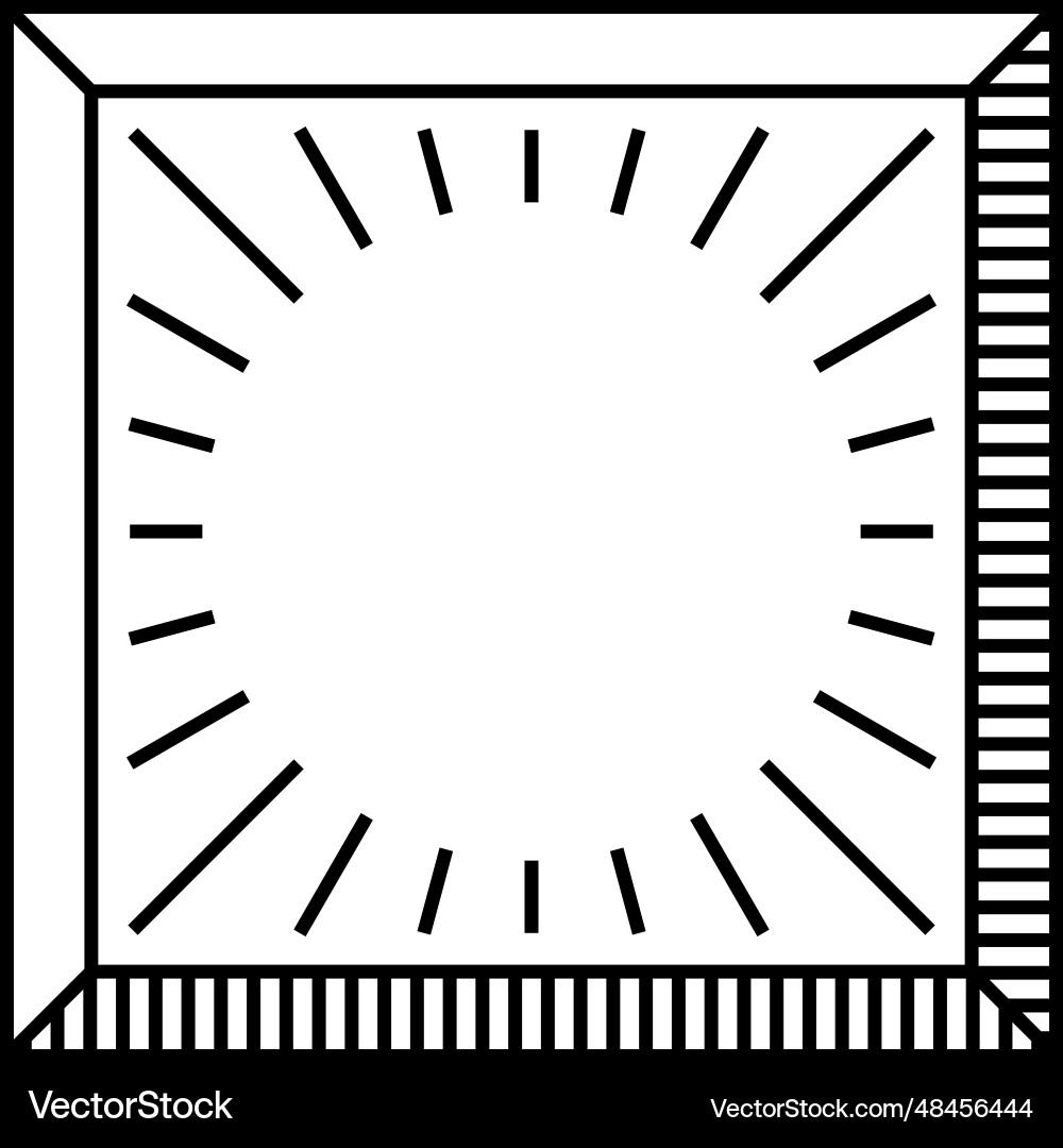 Square frame in retro line decorative design style Square frame in retro line decorative design style vector image
