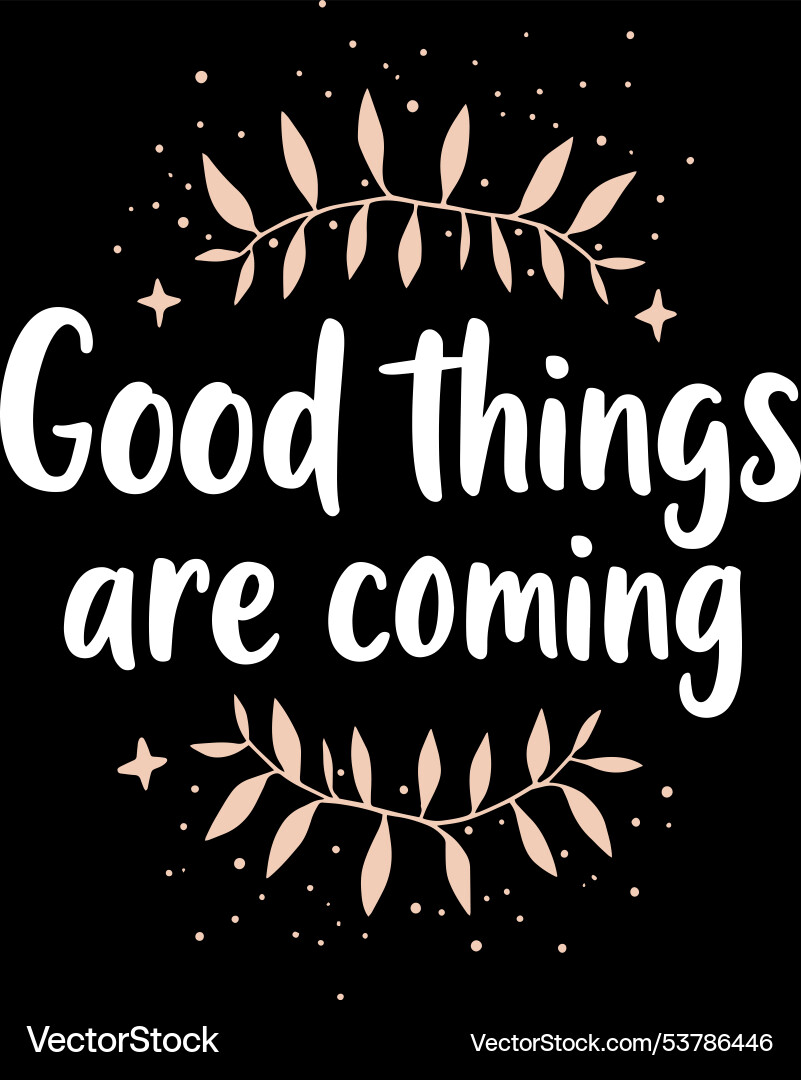 Optimistic typography design Optimistic typography design vector image
