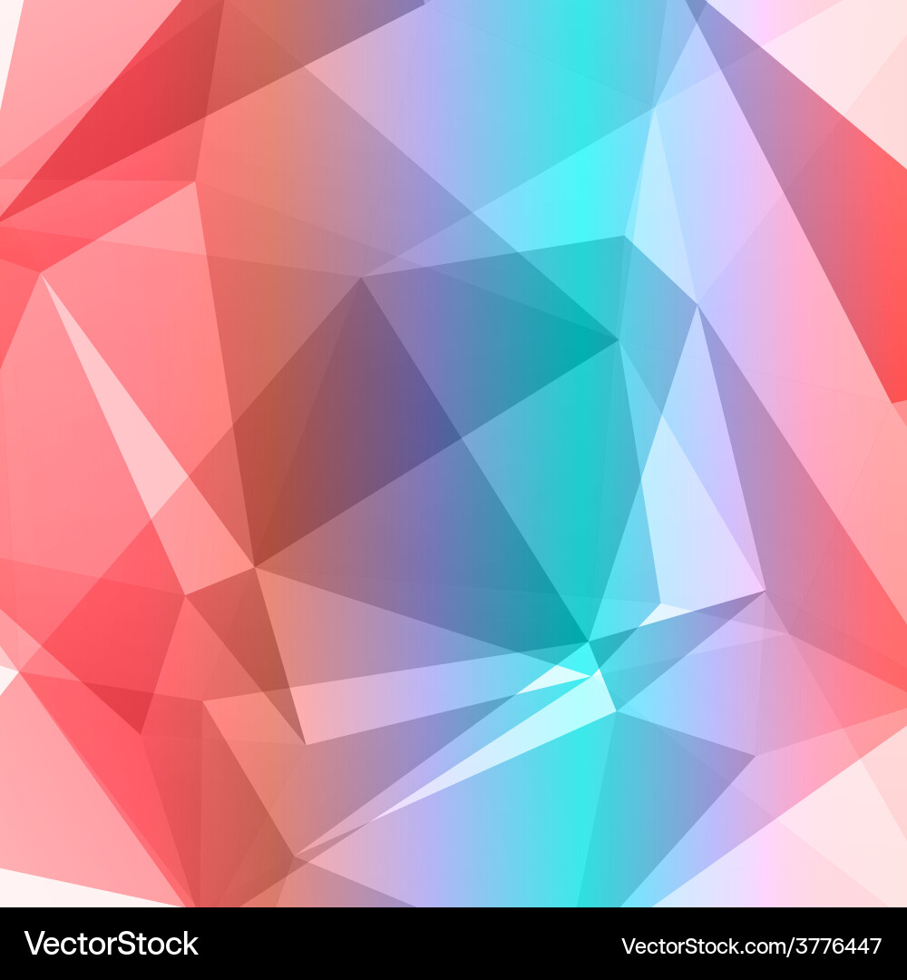 Abstract Polygon Background vector image