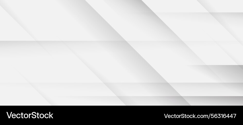 Minimal abstract white background with diagonal Minimal abstract white background with diagonal vector image