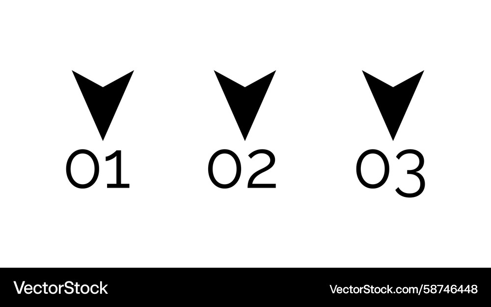 Number Bullet Point - Minimalist Vector Image