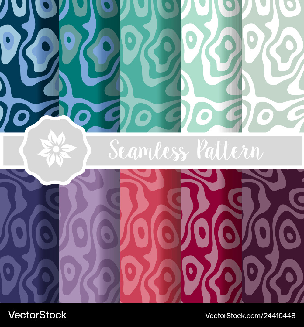 Zebra Pattern Seamless Vector Image
