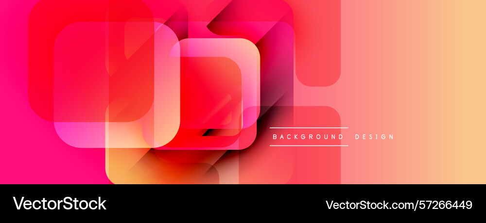 Abstract geometric shapes overlap creating Abstract geometric shapes overlap creating Vector Image