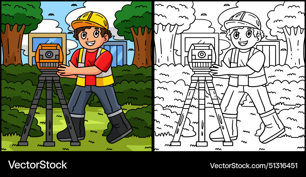 Construction Engineer Surveying Tool Royalty Free Vector Construction Engineer Surveying Tool Royalty Free Vector