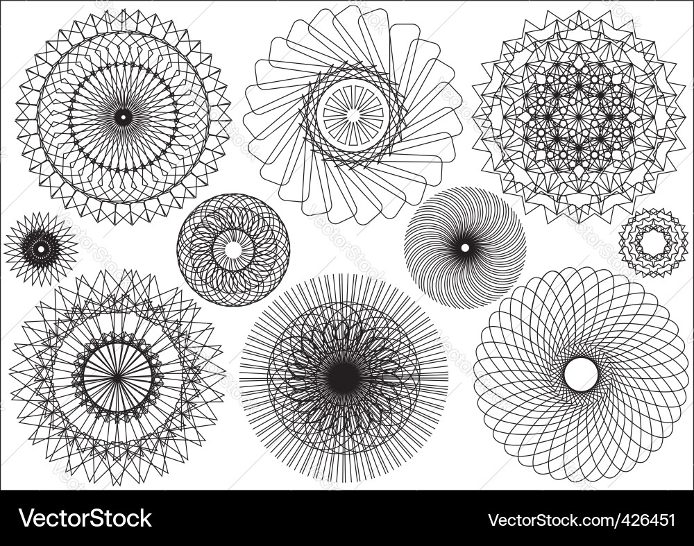 Design elements vector image