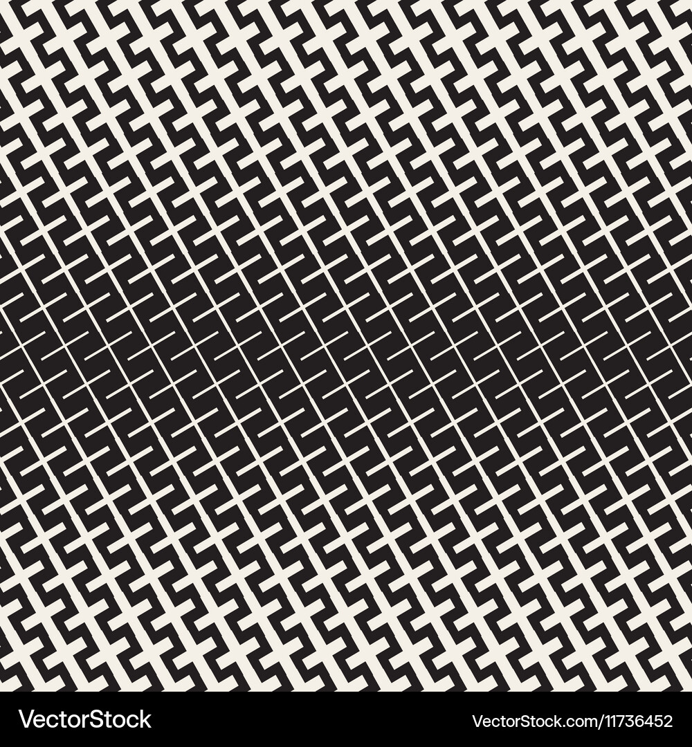 Halftone Lattice Grid Pattern Vector Image