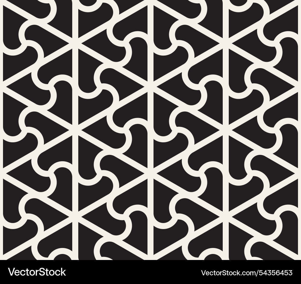 Seamless pattern repeating geometric elements Seamless pattern repeating geometric elements vector image