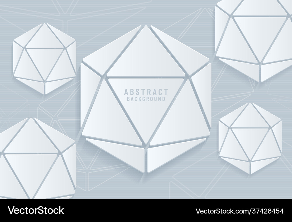 Abstract realistic background with geometric Abstract realistic background with geometric vector image