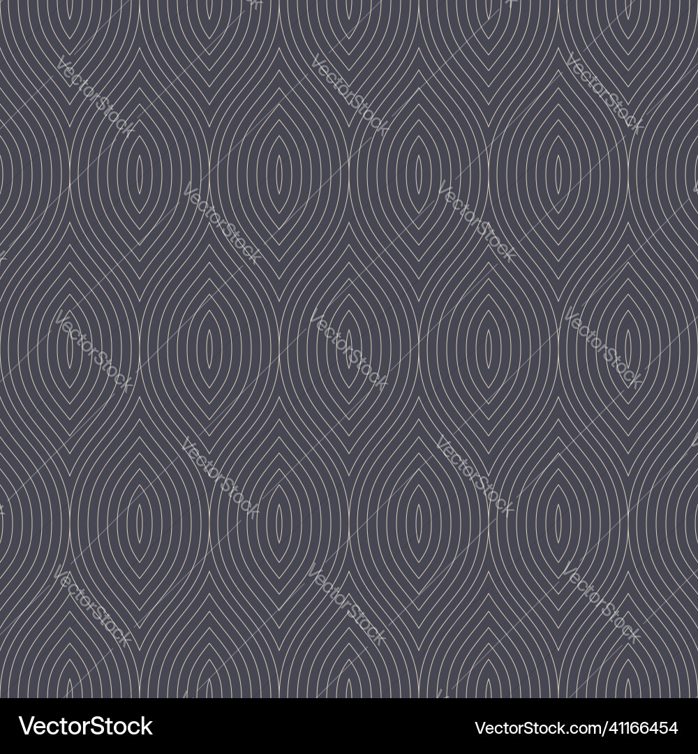 Art Deco Linear Pattern Vector Image