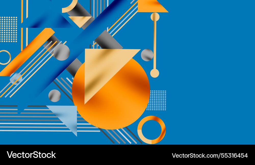 Geometric background showcasing sharp lines Geometric background showcasing sharp lines Vector Image
