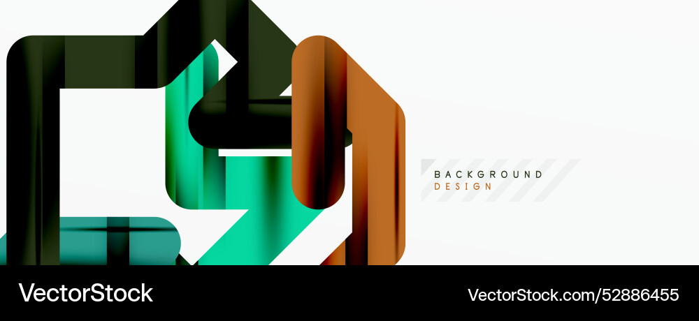 Abstract background - colorful lines composition Abstract background - colorful lines composition Vector Image