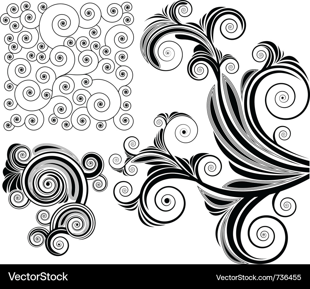 Design elements Vector Image