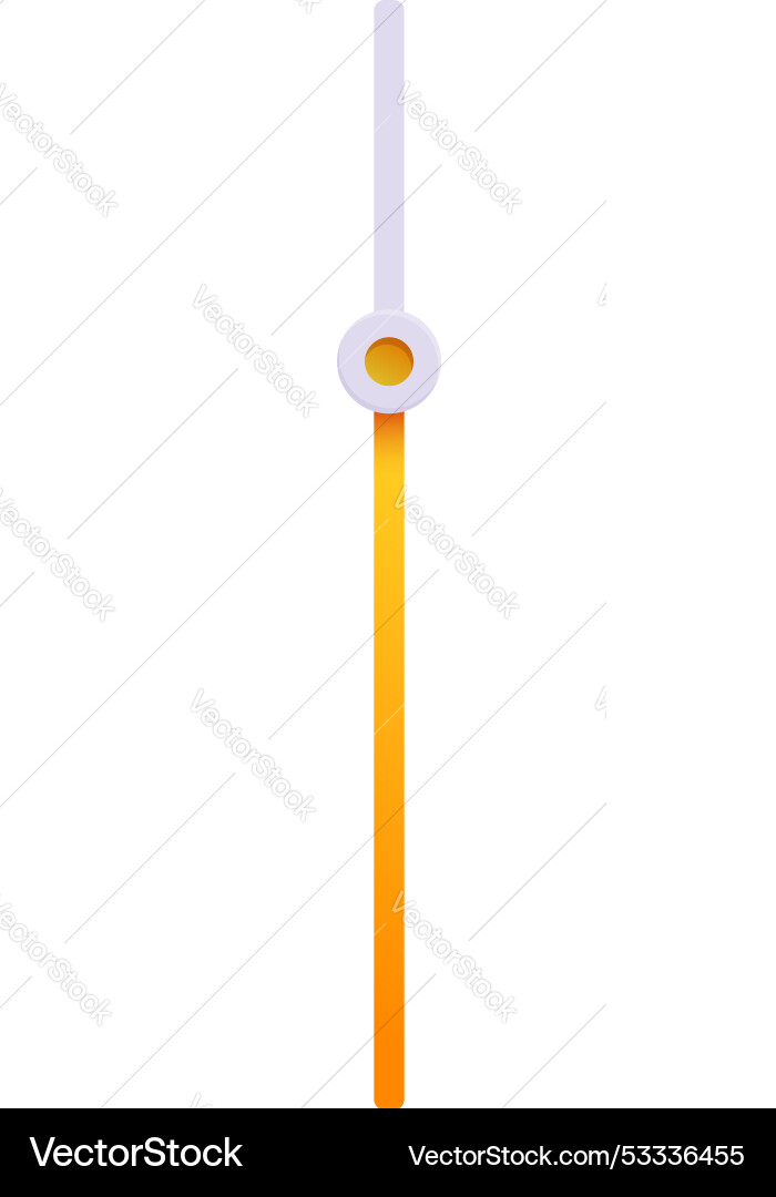 Vertical slider moving up with gradient from Vertical slider moving up with gradient from vector image