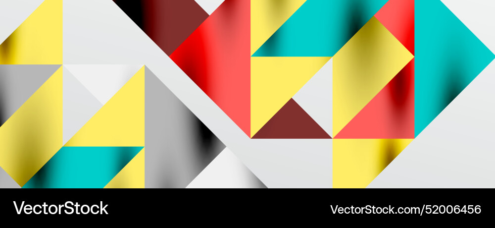 Tech minimal overlapping triangle shapes elements Tech minimal overlapping triangle shapes elements Vector Image