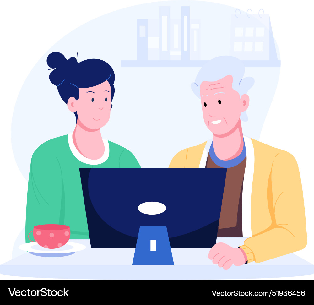 Using computer Vector Image