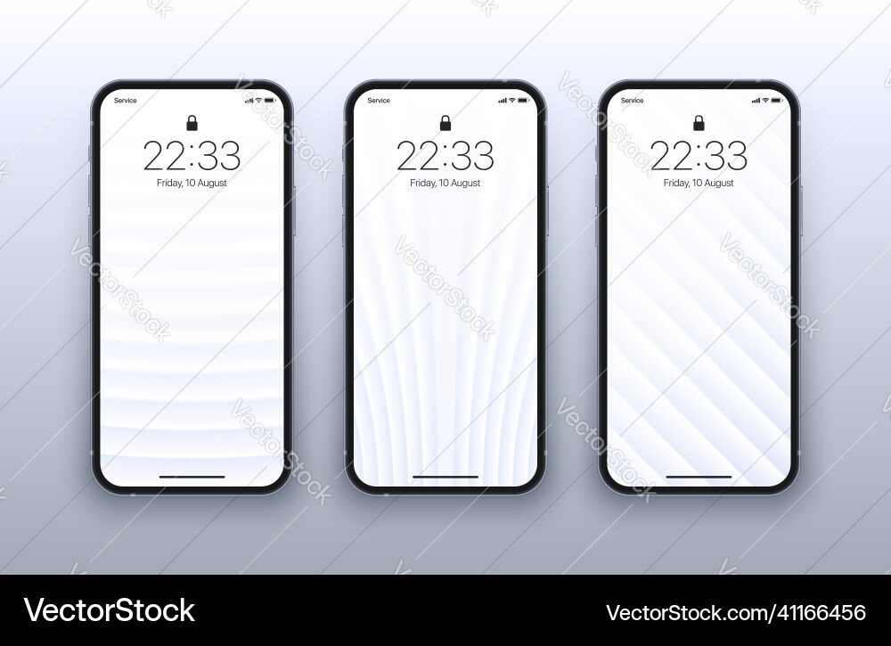 Verschiedene weiße geometrische Tapeten-Set Verschiedene weiße geometrische Tapeten-Set vektorbild