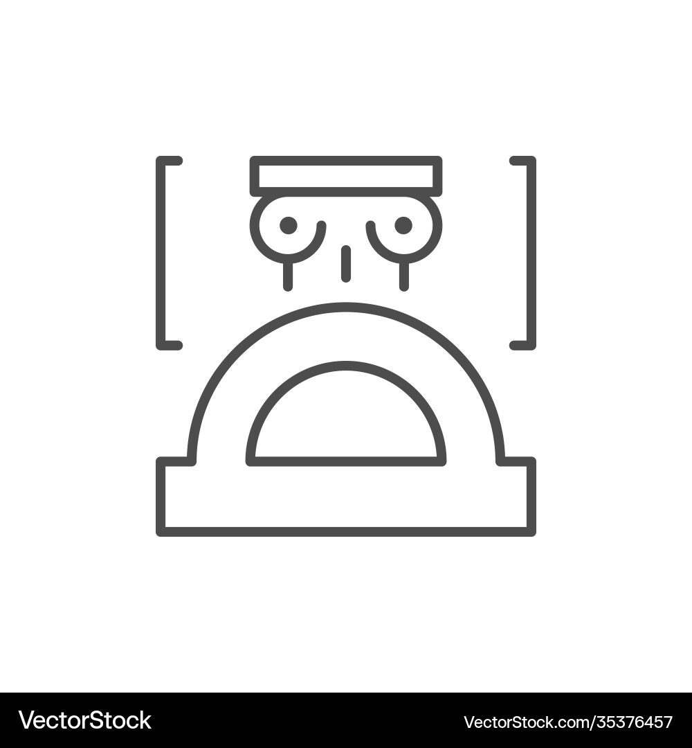 Architecture sketch line outline icon Architecture sketch line outline icon vector image
